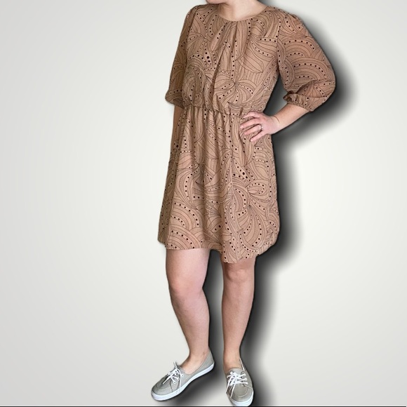 Cottagecore “Enough About Me” Peasant Style Flowy Dress - Picture 3 of 13